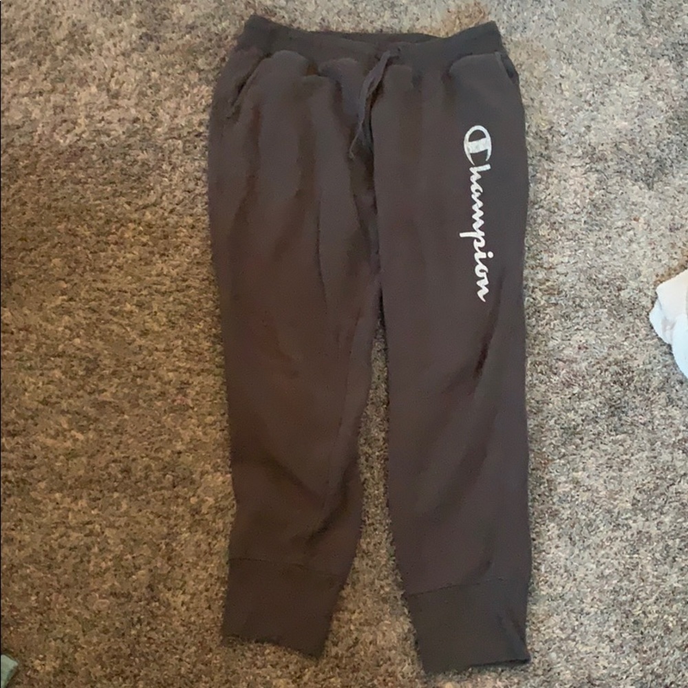 grey champion sweat pants lightly worn